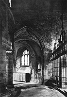 Ambulator and Entrance to Lady Chapel - 1902