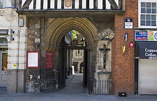 Tudor Gatehouse - exterior - lower half 